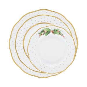 Winter Shimmer by Herend Dinner Plate